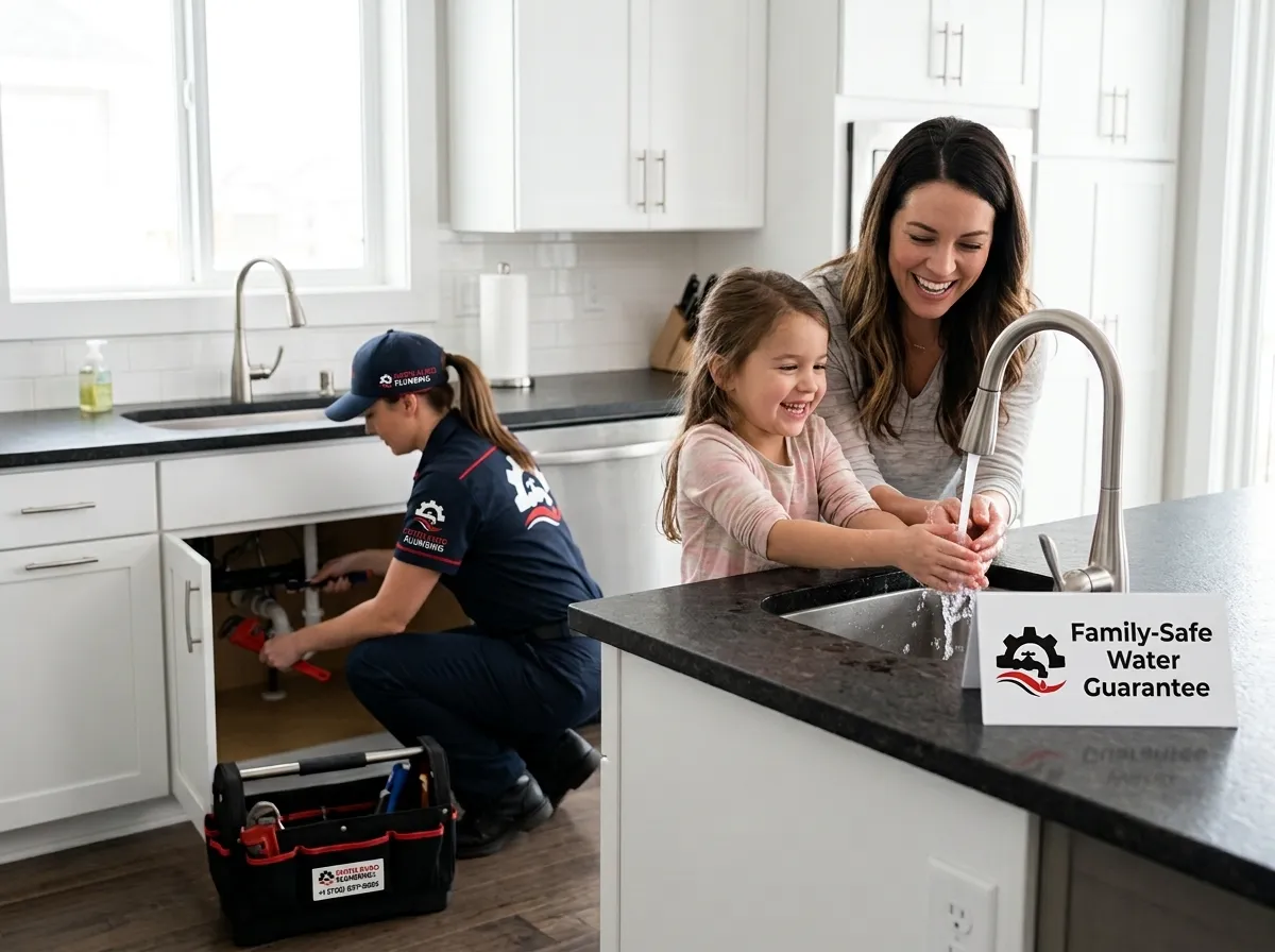 Family Safe Water Guarantee - Kitchen Plumbing Services Aurora CO