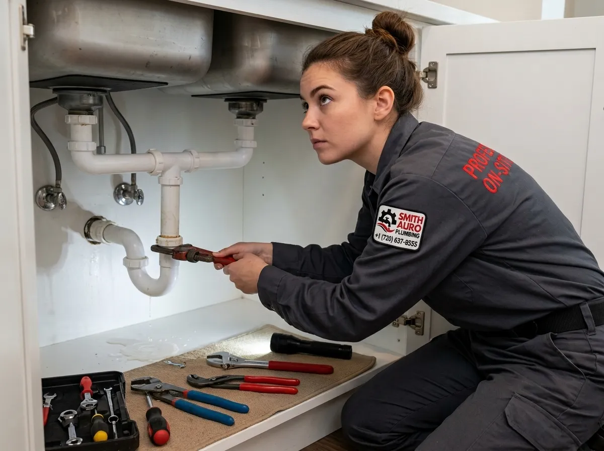 Professional Under-Sink P-Trap Repair - Aurora CO